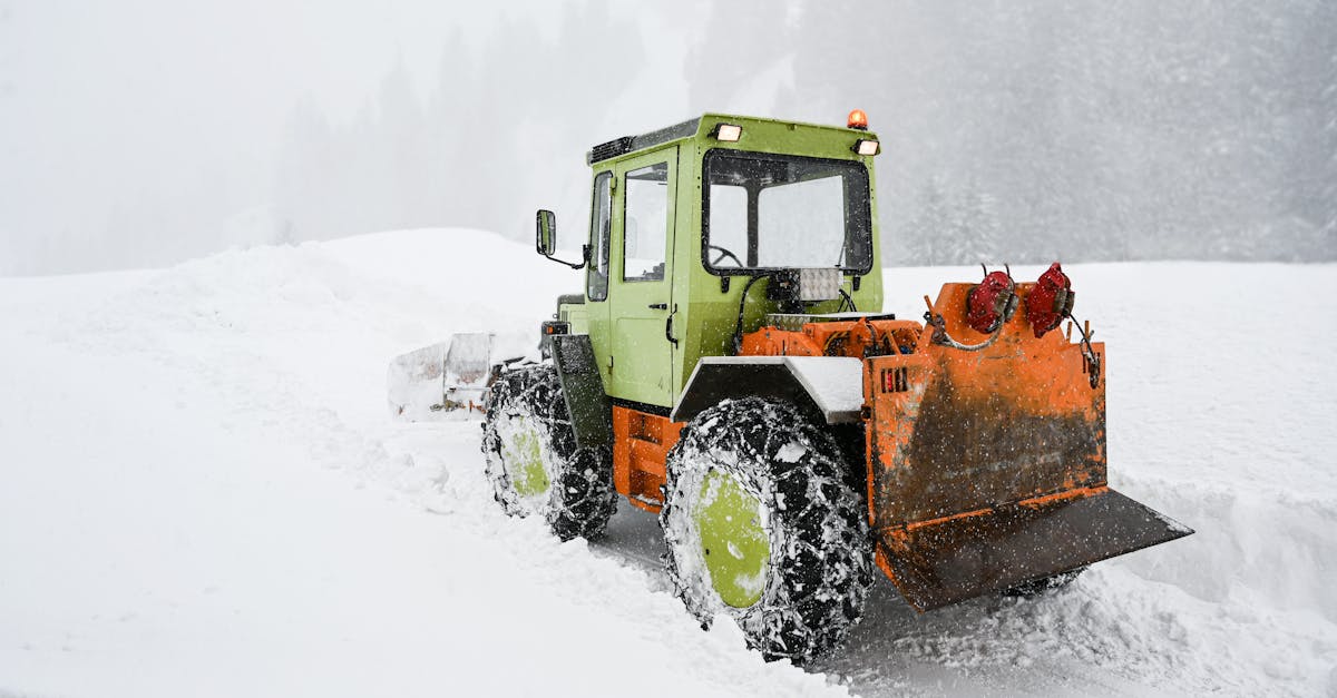 Snow-covered road with reduced visibility during winter storm conditions on the East Coast