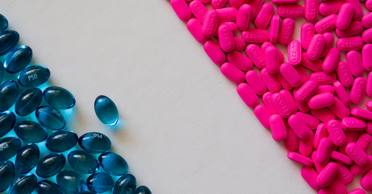 Ibuprofen tablets arranged next to endometrial cancer risk study chart