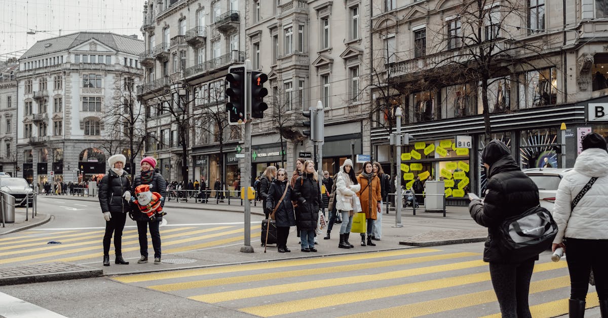 Winter street view in Minneapolis near site of ICE shooting incident