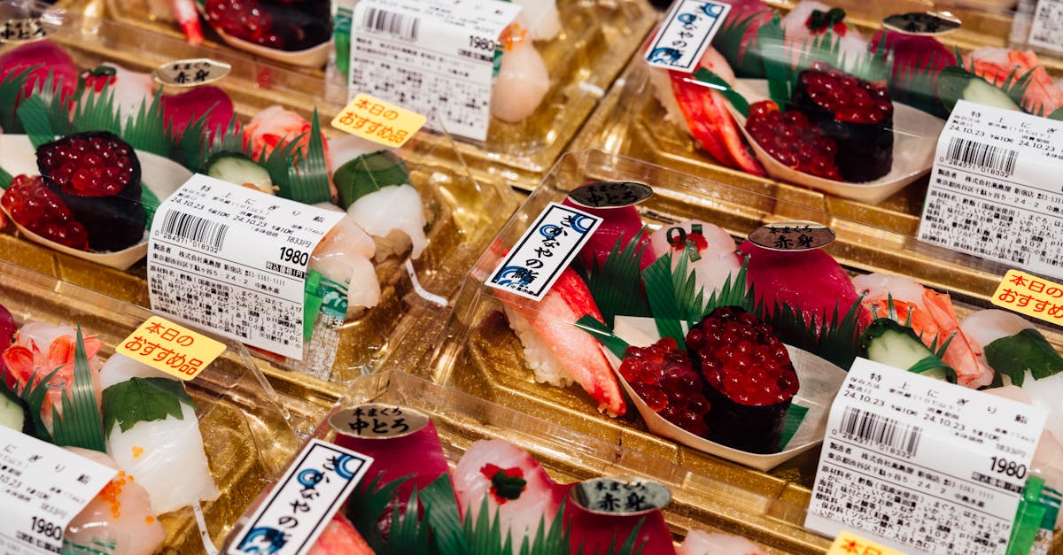 Display of rice bags at a Tokyo grocery store showing price tags amid inflation concerns