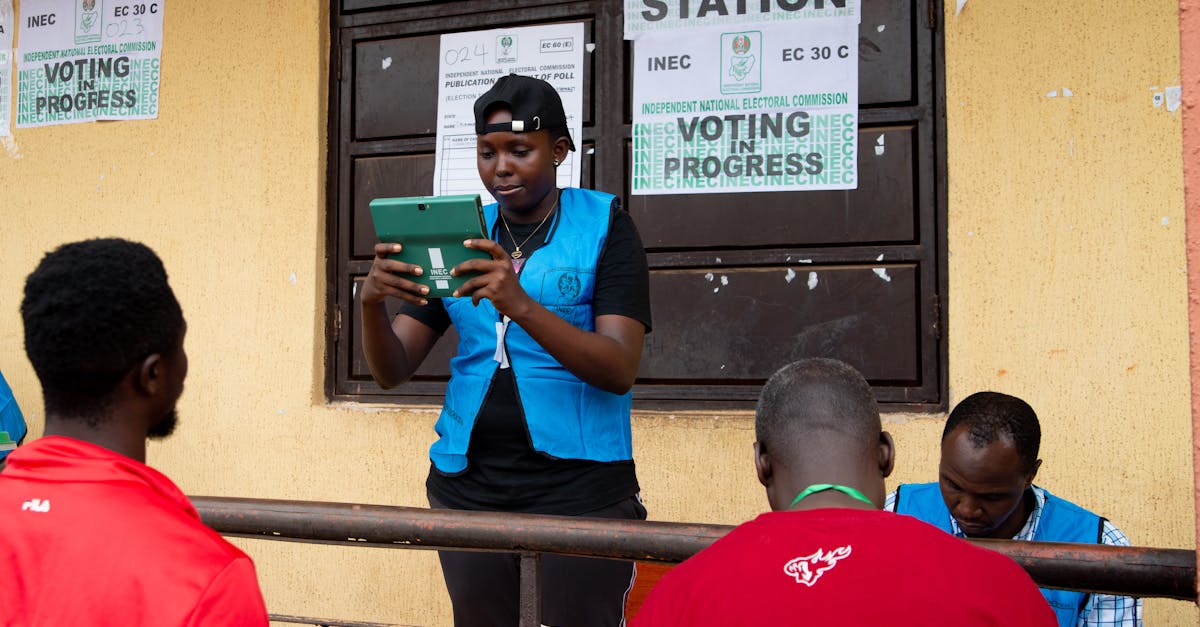 Crowds at a polling station in Kampala during Uganda's 2026 presidential election