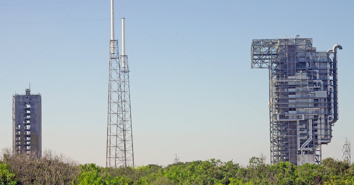 The 322-foot Artemis 2 Space Launch System rocket standing on its mobile launch platform at Launch Pad 39B at Kennedy Space Center in Florida