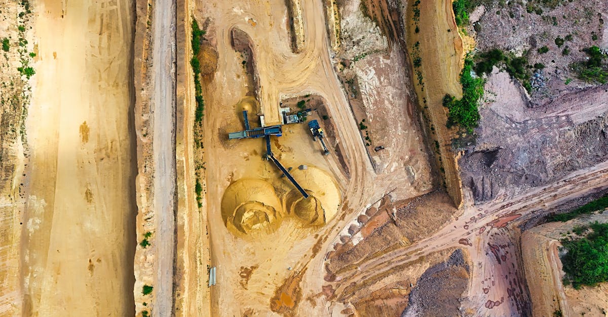 Aerial view of Orla Mining's Camino Rojo gold mine operations in Mexico
