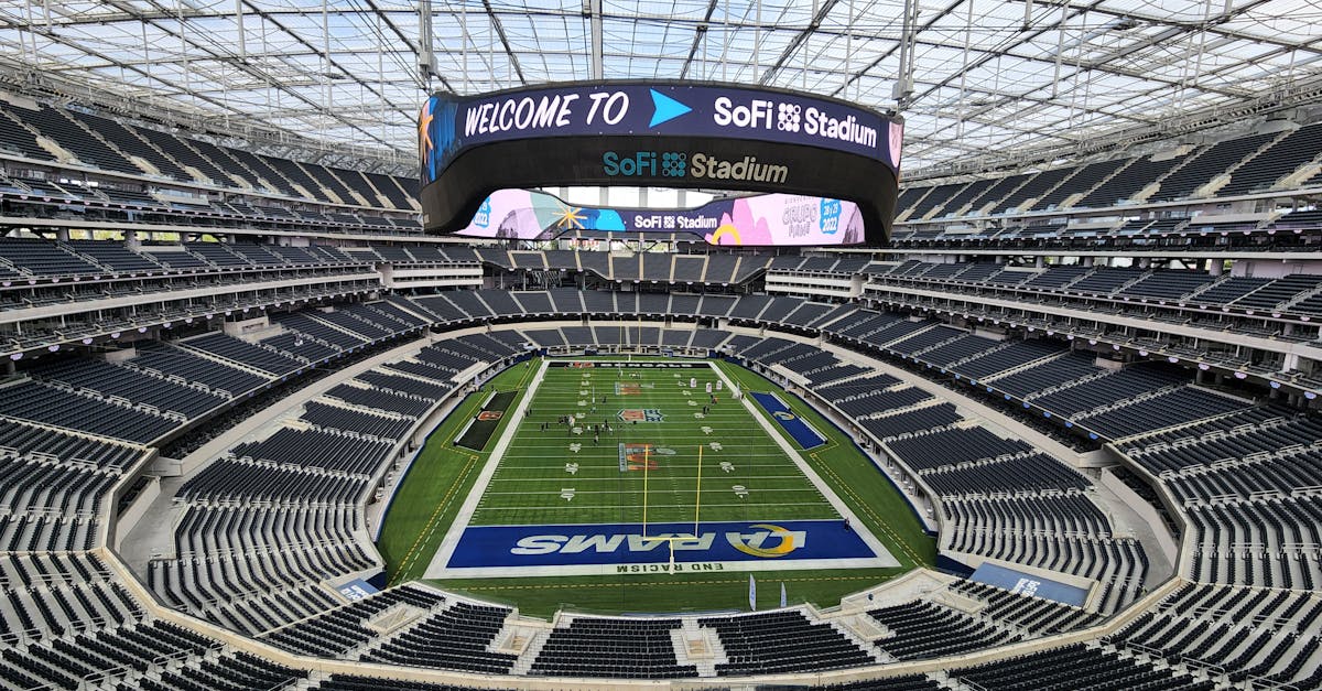 Matthew Stafford and the Los Angeles Rams celebrate their overtime victory against the Chicago Bears in the NFC Divisional Round playoff game