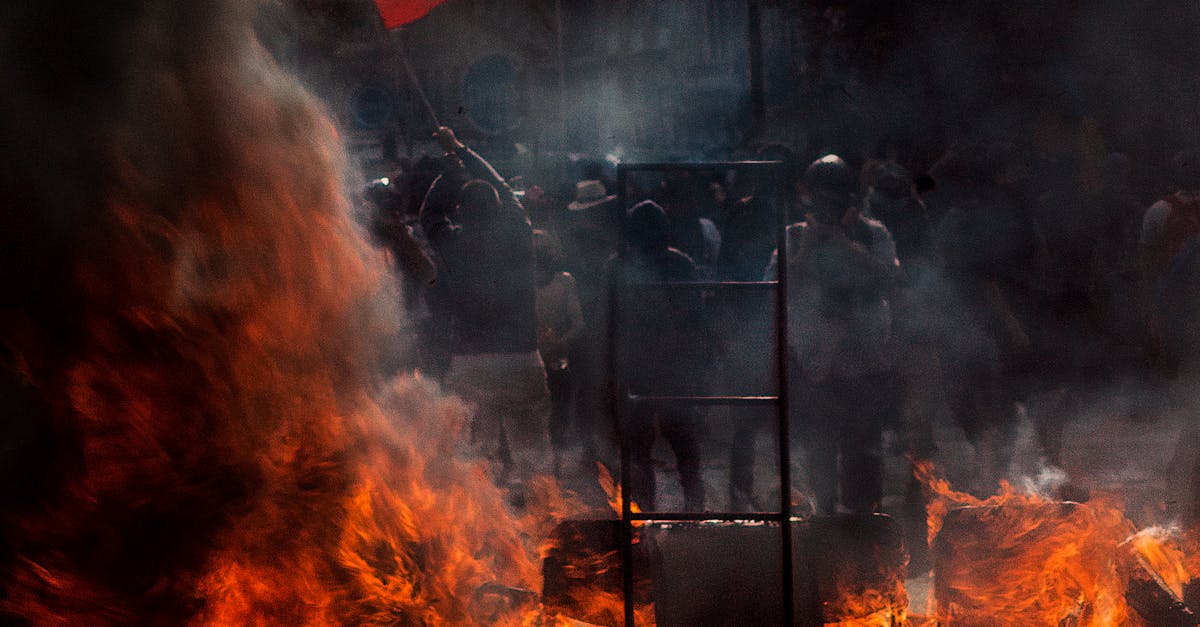 Protesters gathered outside South Korea's National Assembly during the 2024 martial law declaration attempt