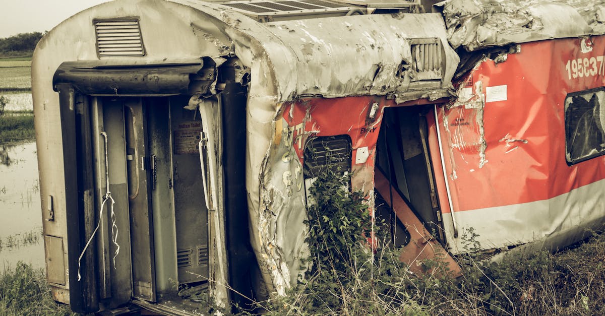 Wreckage of derailed high-speed trains near Adamuz in Andalusia, Spain, following the January 18, 2026 collision