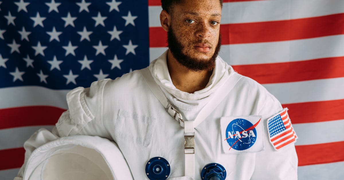 NASA astronaut Suni Williams in space suit during spacewalk outside International Space Station