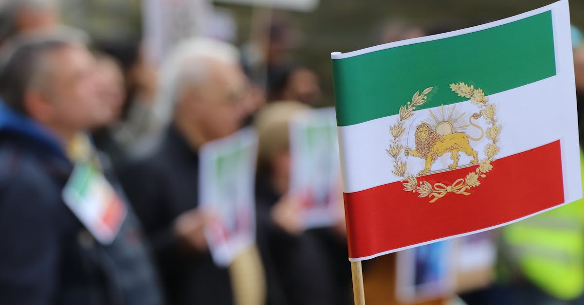 President Donald Trump at White House briefing amid Iran protest developments