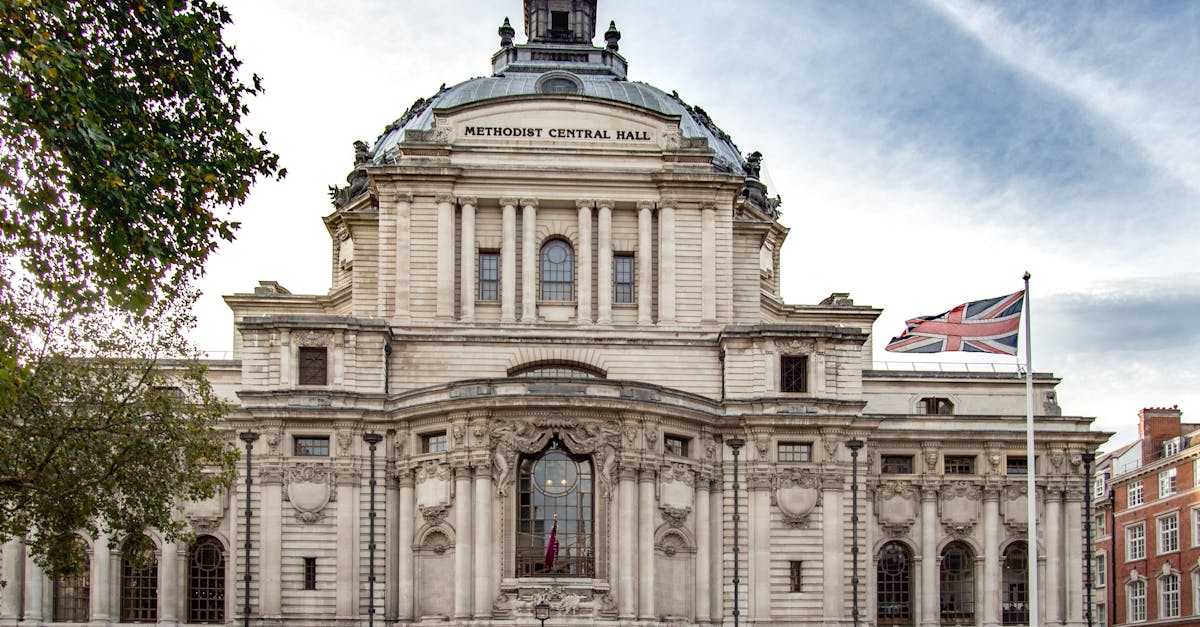 Crowd gathered at Methodist Central Hall in London for UN General Assembly 80th anniversary commemoration