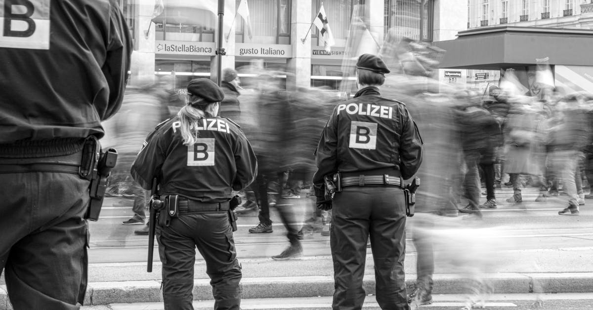 Venezuelan security forces and officials at a government rally in Caracas