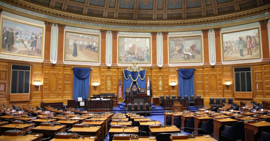 US Capitol building exterior at dusk representing congressional events like State of the Union