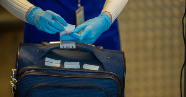 Open TSA PreCheck lane at busy U.S. airport during government shutdown
