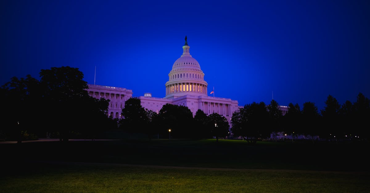 Exterior of US Capitol and DHS headquarters during government funding dispute