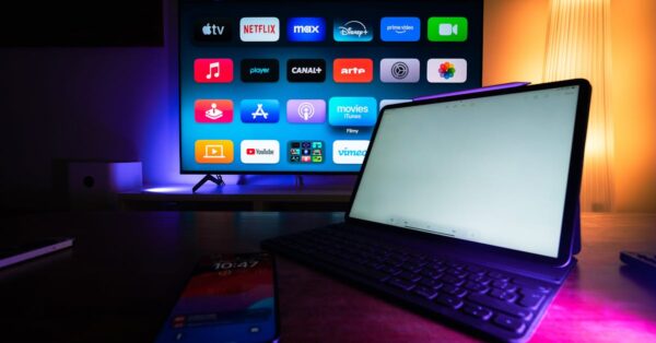 Instagram TV app showing Reels channels on a Google TV device screen