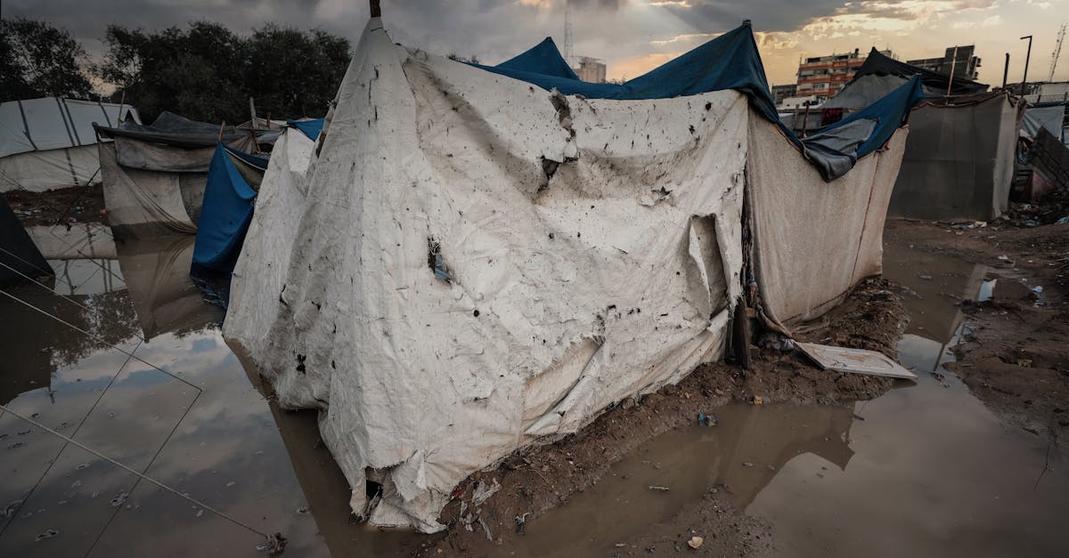 Smoke rises from buildings in Rafah Gaza after Israeli strikes