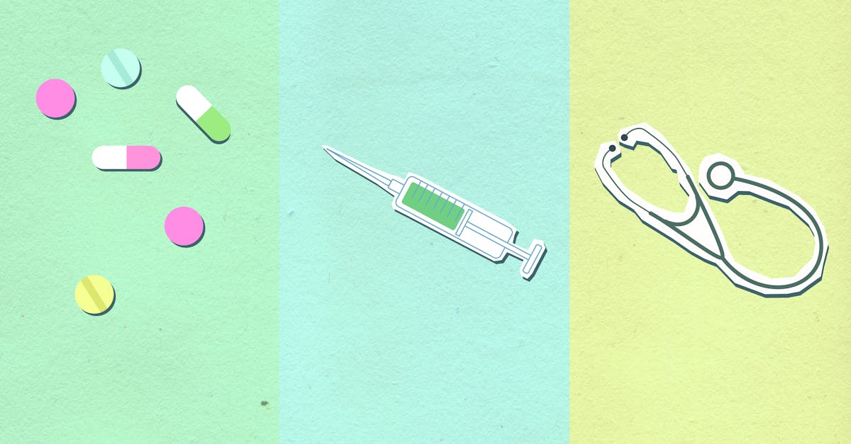 Illustration showing brain and icons for ADHD medications and cognitive behavioral therapy