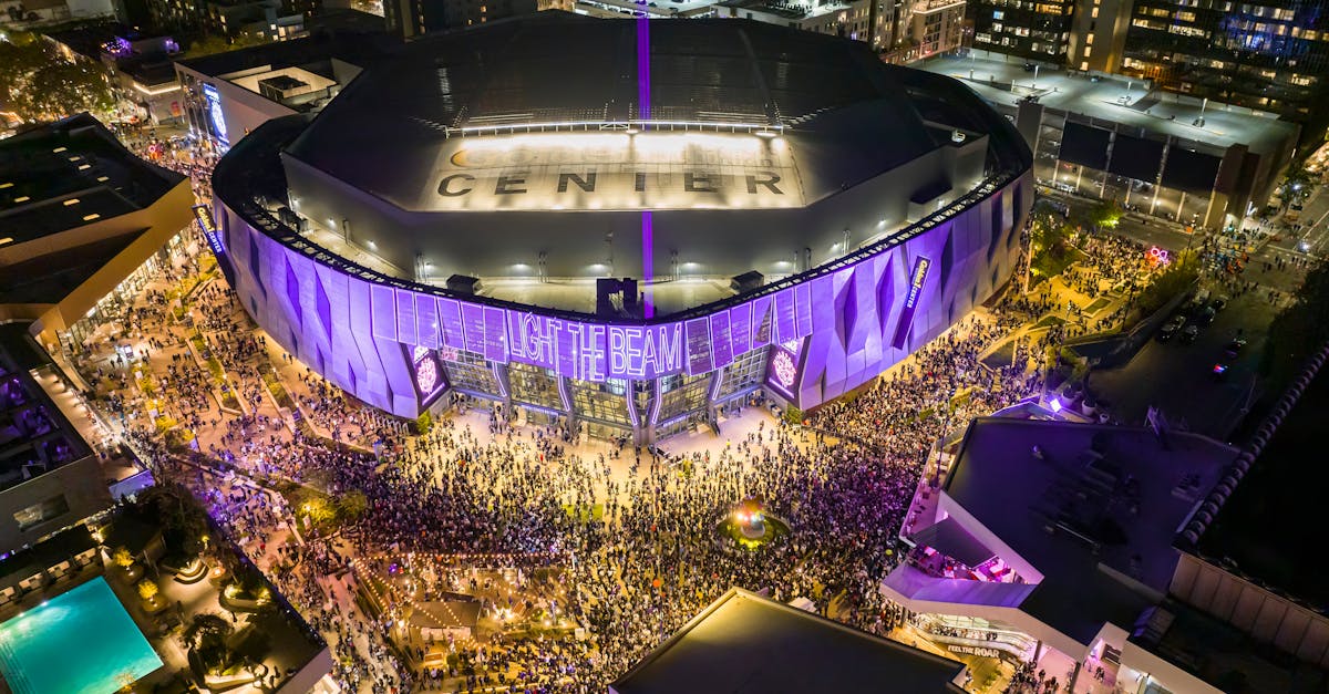 Fans cheering at Intuit Dome during NBA All-Star Weekend 2026 in Inglewood