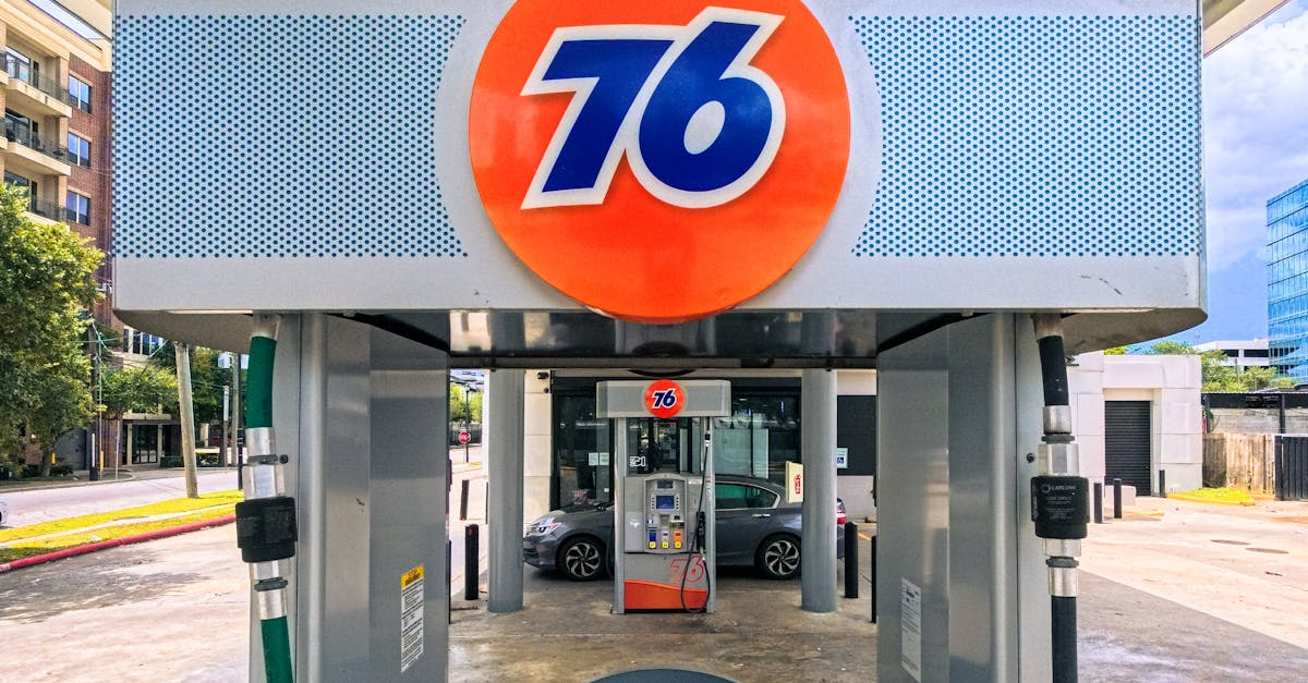 Occidental Petroleum building in Houston against clear sky