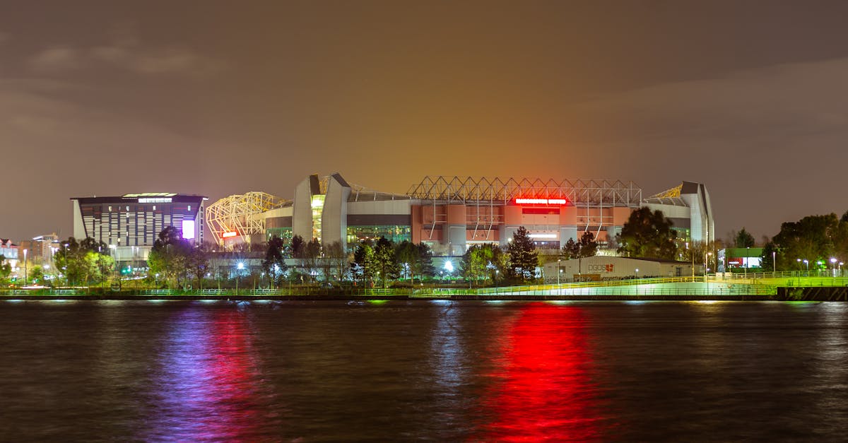 Cristiano Ronaldo in Manchester United jersey at Old Trafford amid transfer rumors