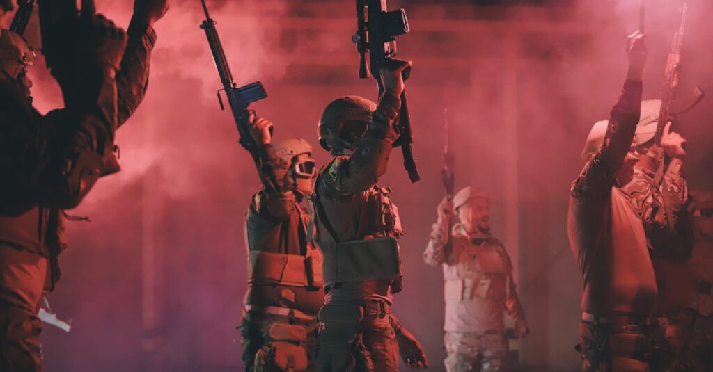 Portrait of Saif al-Islam Gaddafi, son of former Libyan leader